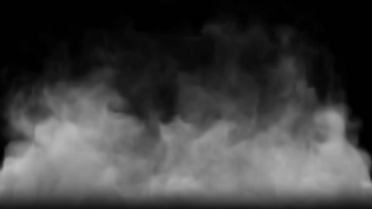 无限循环的烟雾视频素材[无缝反复]视频
