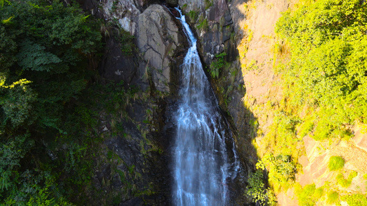 4A风景区青田千丝岩航拍合集4K视频