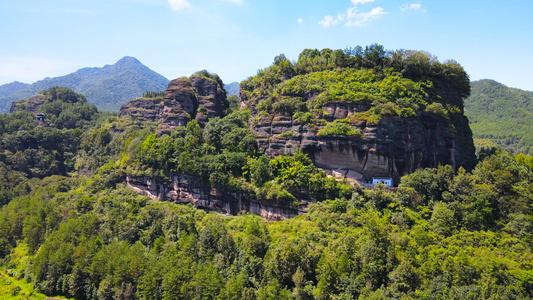 丽水东西岩4A风景区航拍合集4K视频