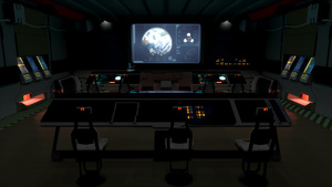 元宇宙3d未来科技操作台指挥中心V210秒视频