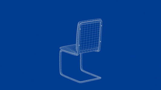 3d现代椅子设计视频