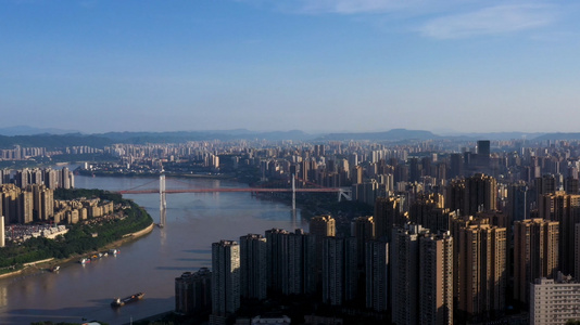 重庆城市航拍素材视频