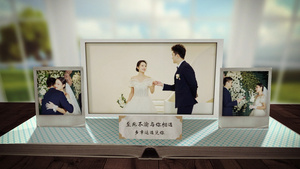 摄图网书册弹起家庭婚礼纪念电子相册AECC2015模板54秒视频
