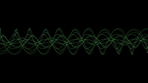 波纹节奏波线背景均衡器振动声纹背景15秒视频
