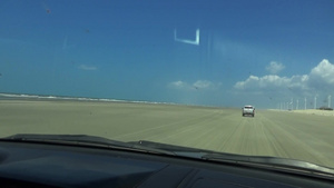 在亚特兰地海岸上美洲三角洲地区开车行驶12秒视频