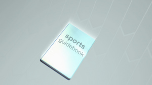 动画中的体育指导手册放大24秒视频
