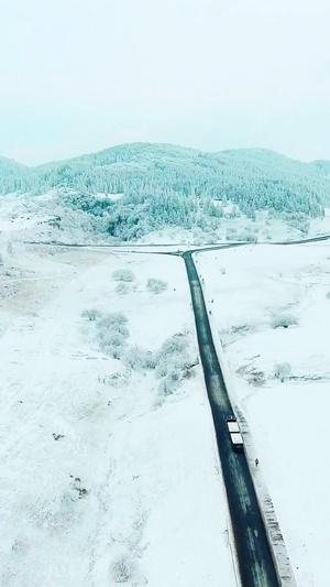 武隆仙女山中国最美观光公路雪地公路上的小火车芙蓉洞76秒视频