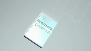 3d动画中的商业指导手册缩放24秒视频