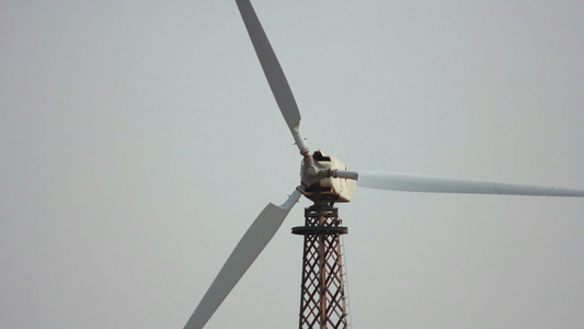风力涡轮机可再生能源视频