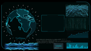 数字全球世界地图和技术研究发展分析12秒视频