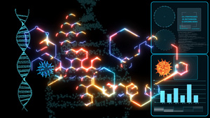 dna结构科学生物技术加工分析突变引导抗原加工20秒视频