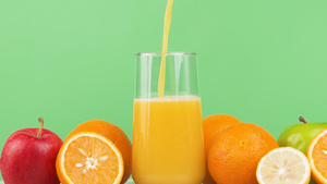 鲜榨橙汁53秒视频