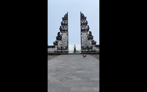 印尼巴厘岛天空之城竖版视频75秒视频
