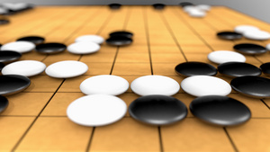 传统战略棋盘游戏12秒视频