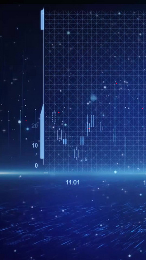 金融股票背景视频30秒视频
