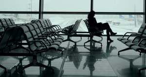 莫斯科机场乘客休息室52秒视频