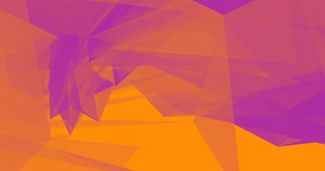 带有三角概念的紫橙色时尚亮相背景20秒视频