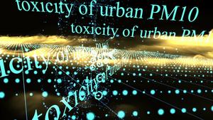 城市的空气污染16秒视频