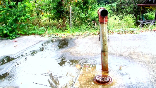 消防水管的水是开着的概念请帮助节省水视频