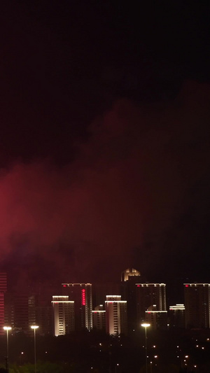 北京鸟巢建党100周年大会的烟花奥运会场馆231秒视频