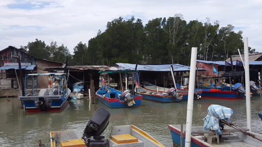 槟城渔人码头视频