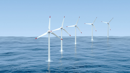 海上风力涡轮机视频