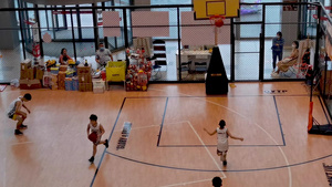 篮球少年训练4K视频素材【该视频无肖像权，请勿商用】46秒视频