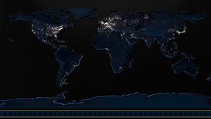 背景世界地图动画31秒视频