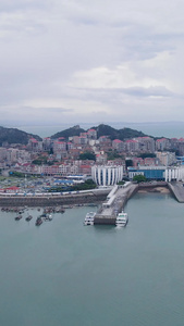 福建泉州城市暴雨来袭竖屏航拍 视频