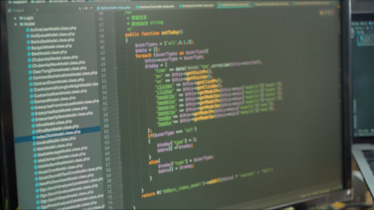 电脑代码视频