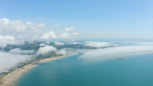 镇海角海岸线视频