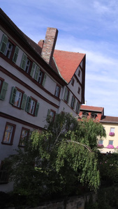 欧洲德国著名旅游城市班贝格历史文化老城建筑延时视频著名旅游景点视频