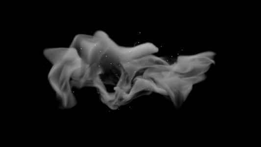 粒子烟雾运动视频素材视频