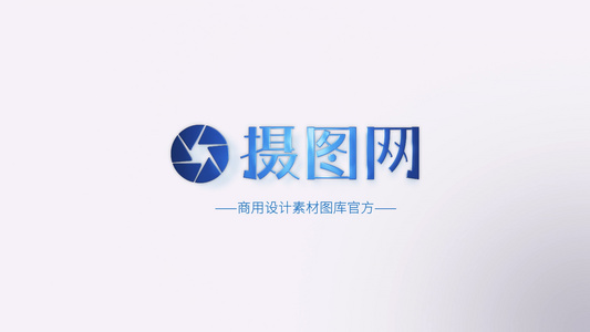 简洁干净logo片头片尾AE模板视频