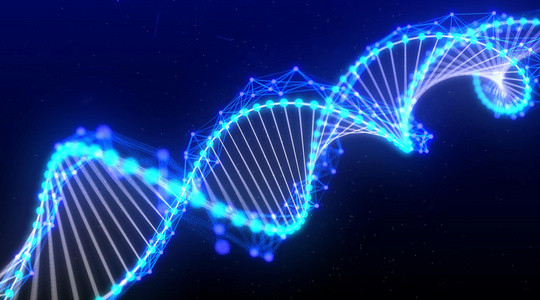DNA粒子背景视频