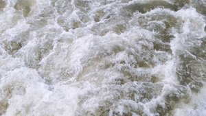 升格摄影慢动作奔腾翻涌的长江后浪浪花1080p素材126秒视频