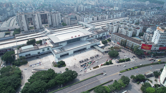桂林火车站视频