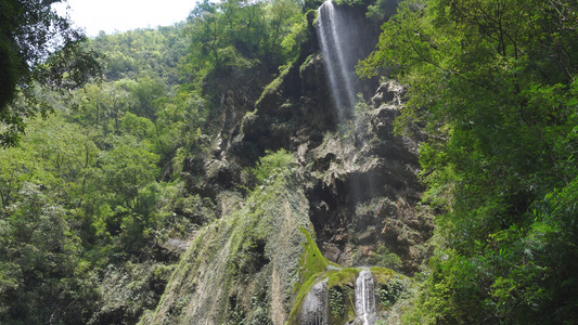国家5A级旅游景区重庆黑山谷飞鱼瀑布视频
