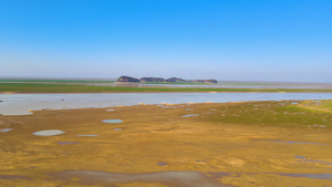 4K航拍鄱阳湖国家级自然保护区103秒视频