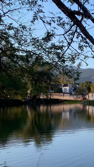 安徽宏村风景区南湖视频合集古建筑群96秒视频