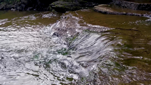 山涧溪流流水瀑布视频