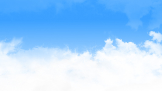 蓝天白云动态背景视频视频