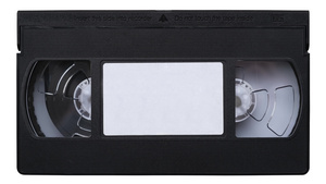 播放的老式录影带磁带21秒视频