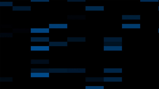 蓝色科技动画背景元素视频
