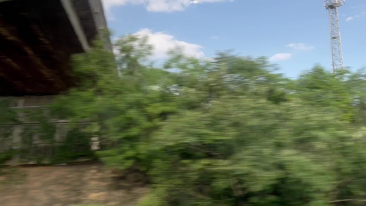 湖南长沙南高铁站航拍素材视频