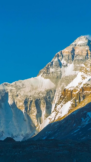 西藏雪山延时雪域高原9秒视频