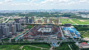 4k广州恒大球场建设25秒视频