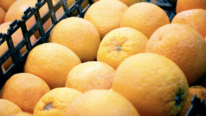 水果店售卖的新鲜水果橙子24秒视频