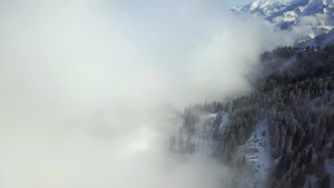 在山上的云中飘扬18秒视频
