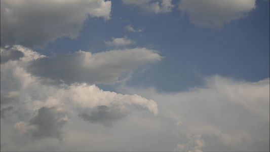 在阳光明媚的日落天空景观中视频